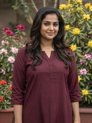 Priya R., 31-year-old Indian woman from Chennai open to cross-cultural marriage