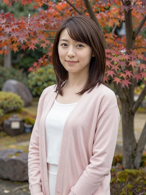 Mika, 27-year-old Japanese woman in a garden - write a dating profile to attract Japanese singles