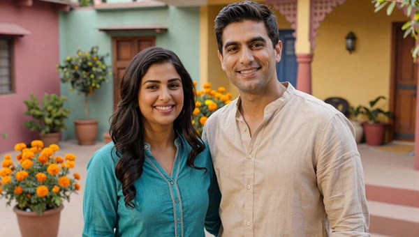 Carlos from USA and Priya from India - international couple who found love through Indian women dating on DatingSites2
