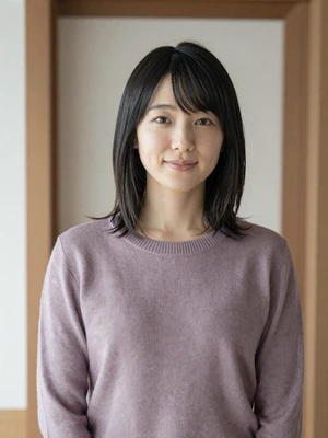 Yuki, 31-year-old Japanese woman from Tokyo in a cozy interior - Asian dating profile example