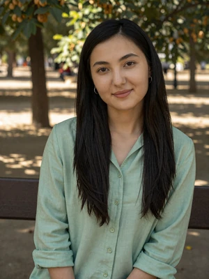 Aidana, 24, Kyrgyz woman from Jalal-Abad seeking genuine connection on dating platform